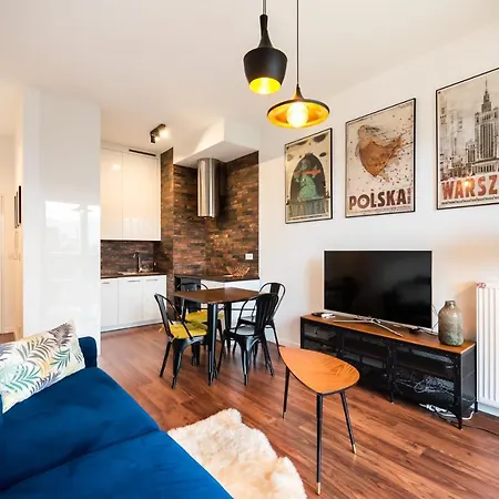 Navy Blue Apartment