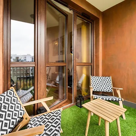 Navy Blue Apartment Warsaw