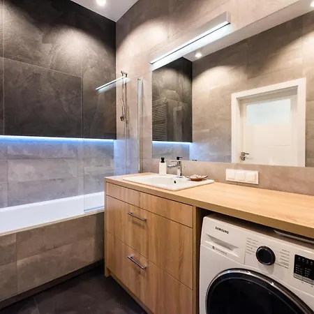 Navy Blue Apartment Warsaw